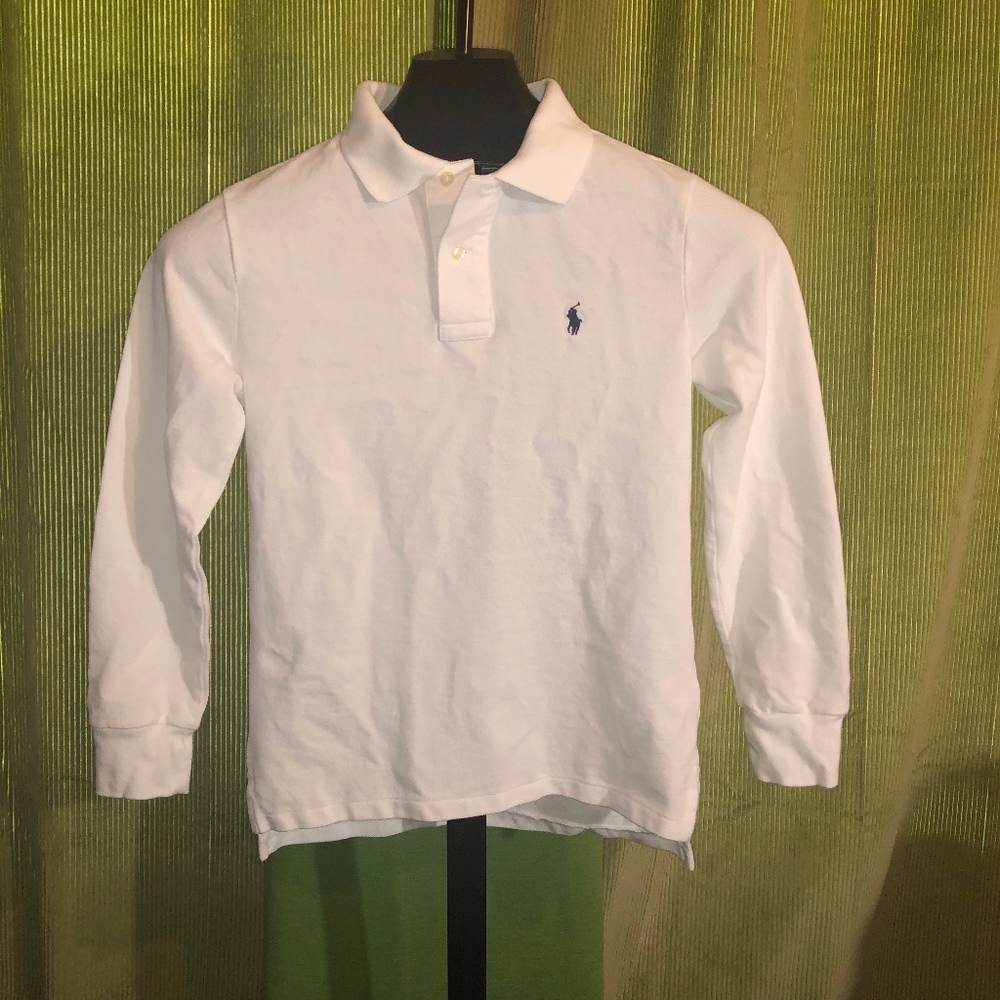 Boys Polo Ralph Lauren Long Sleeve Polo Shirt